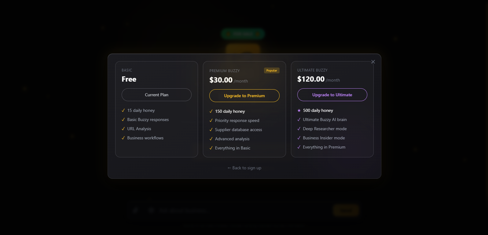 Bizznify AI Screenshot